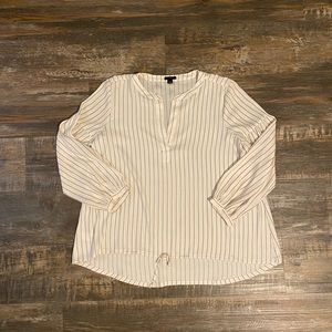 Ann Taylor Striped Blouse